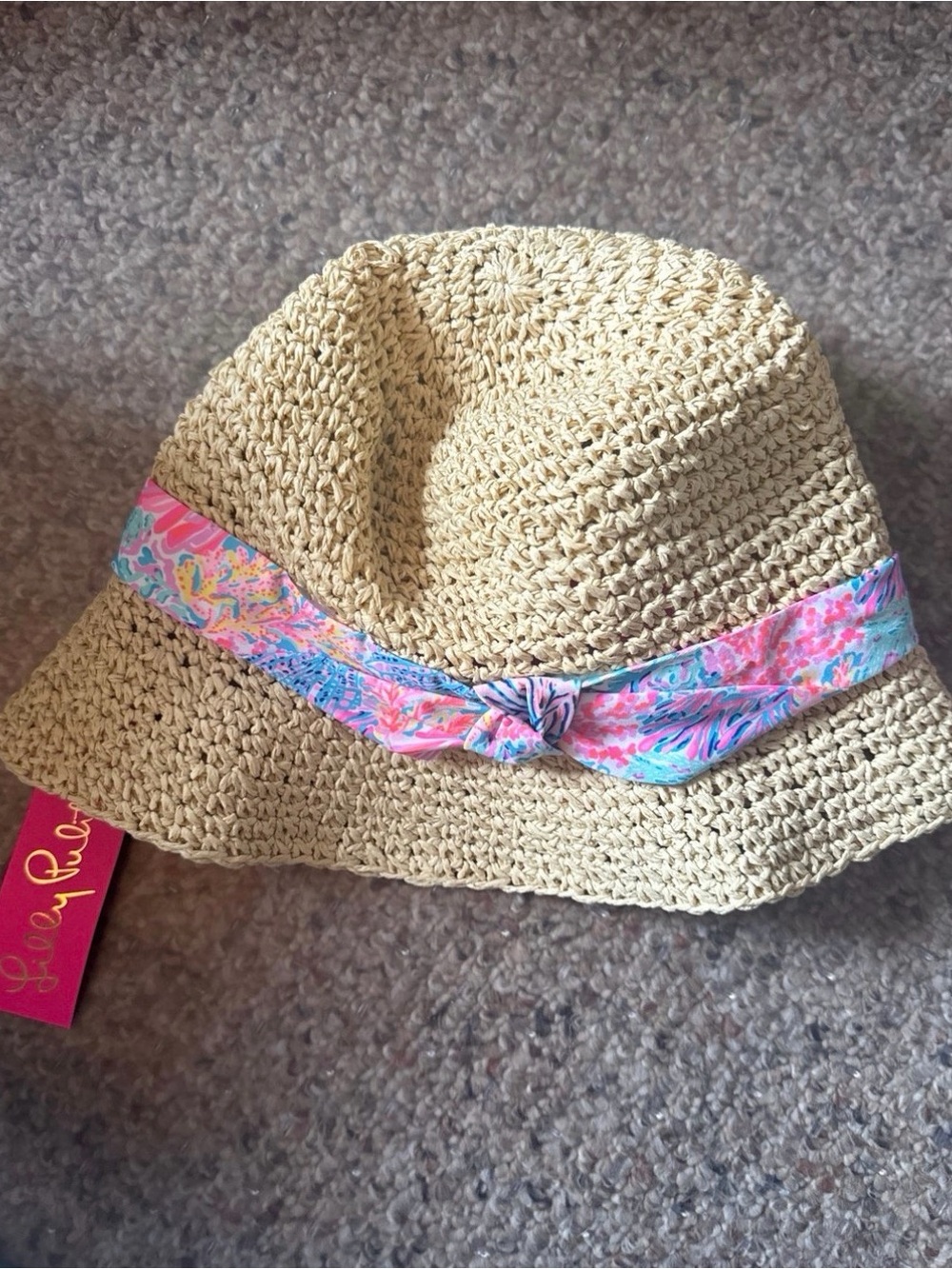 New Lilly Pulitzer tropical bucket hat